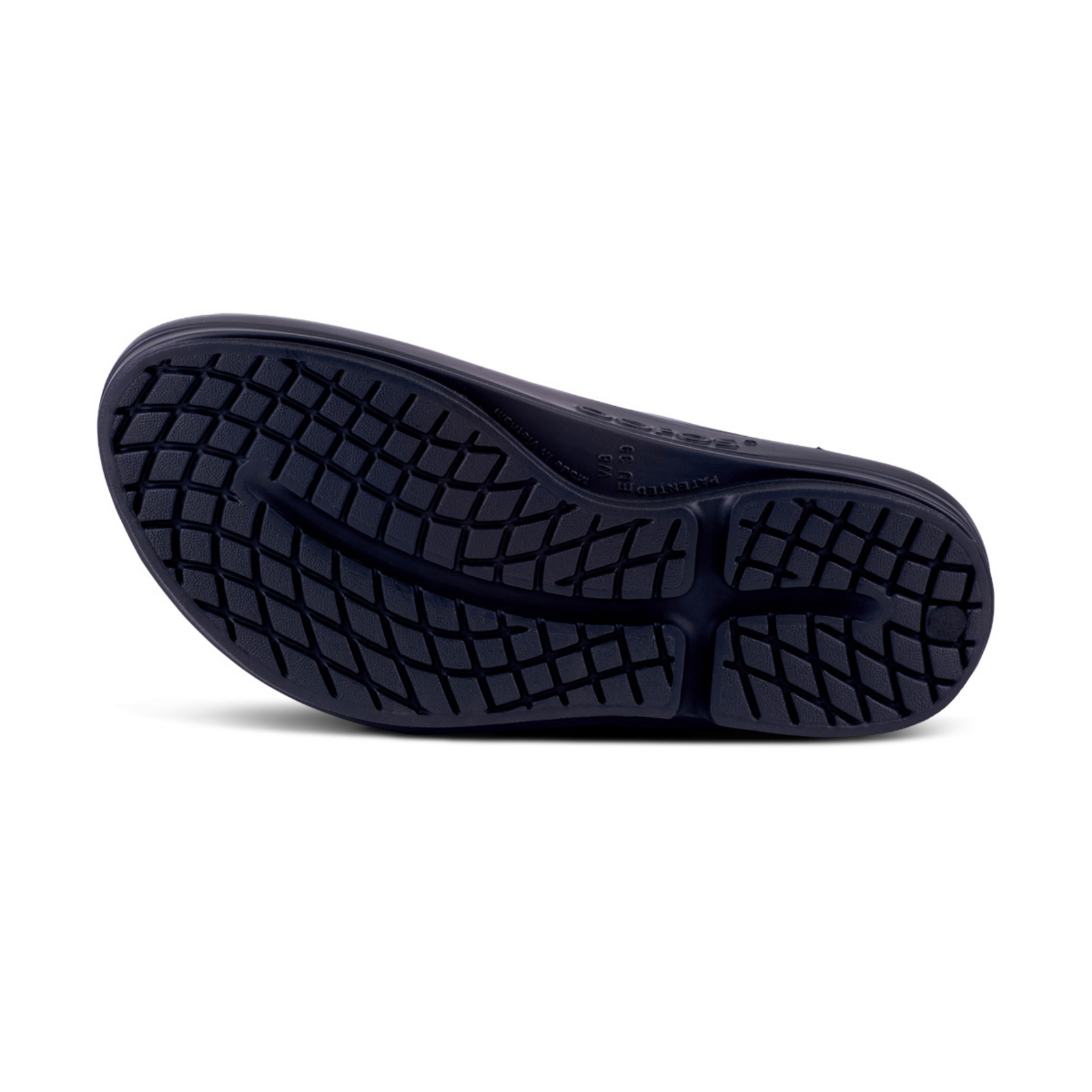 Oofos W OOmega Thong in SCHWARZ