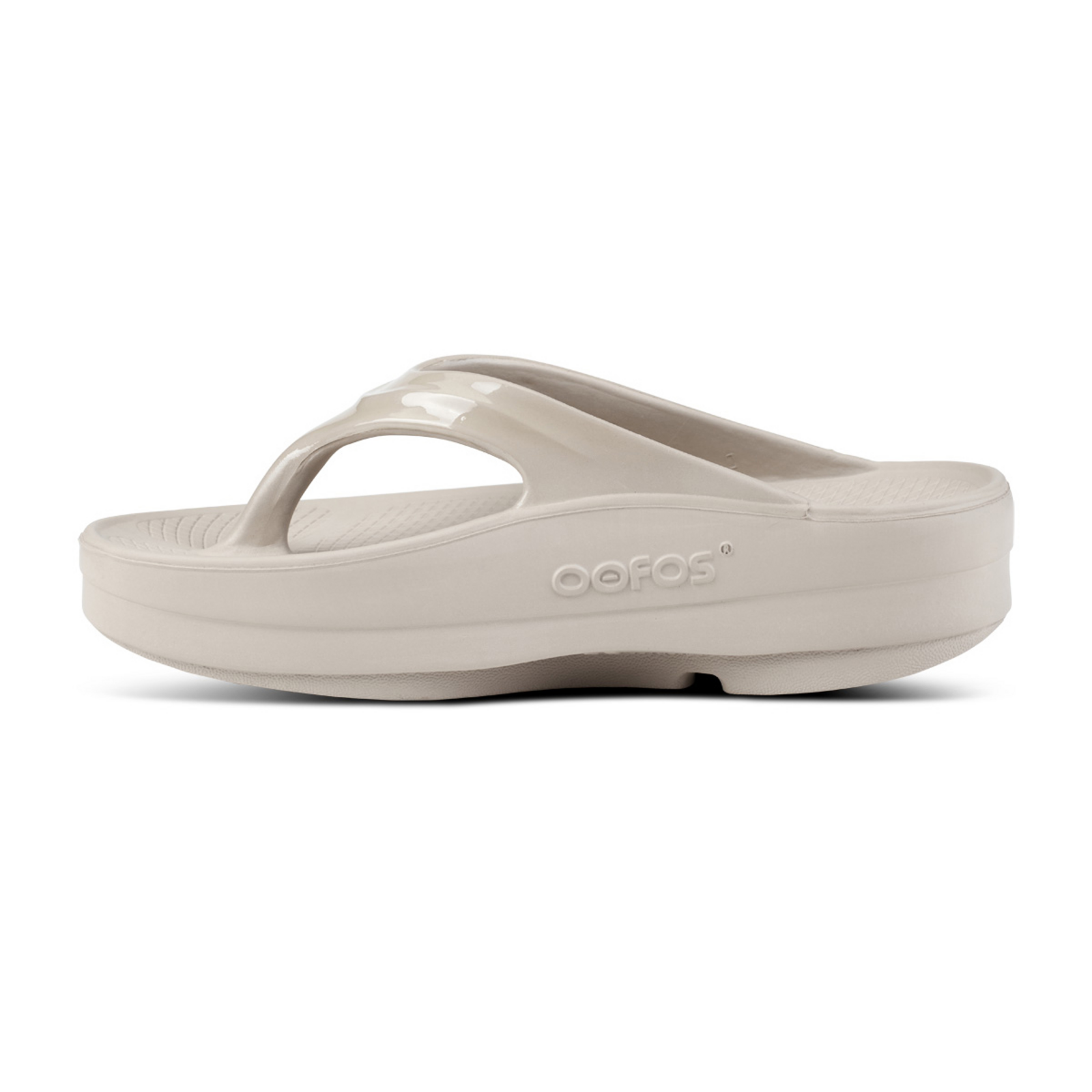 Oofos W OOmega Thong in BEIGE