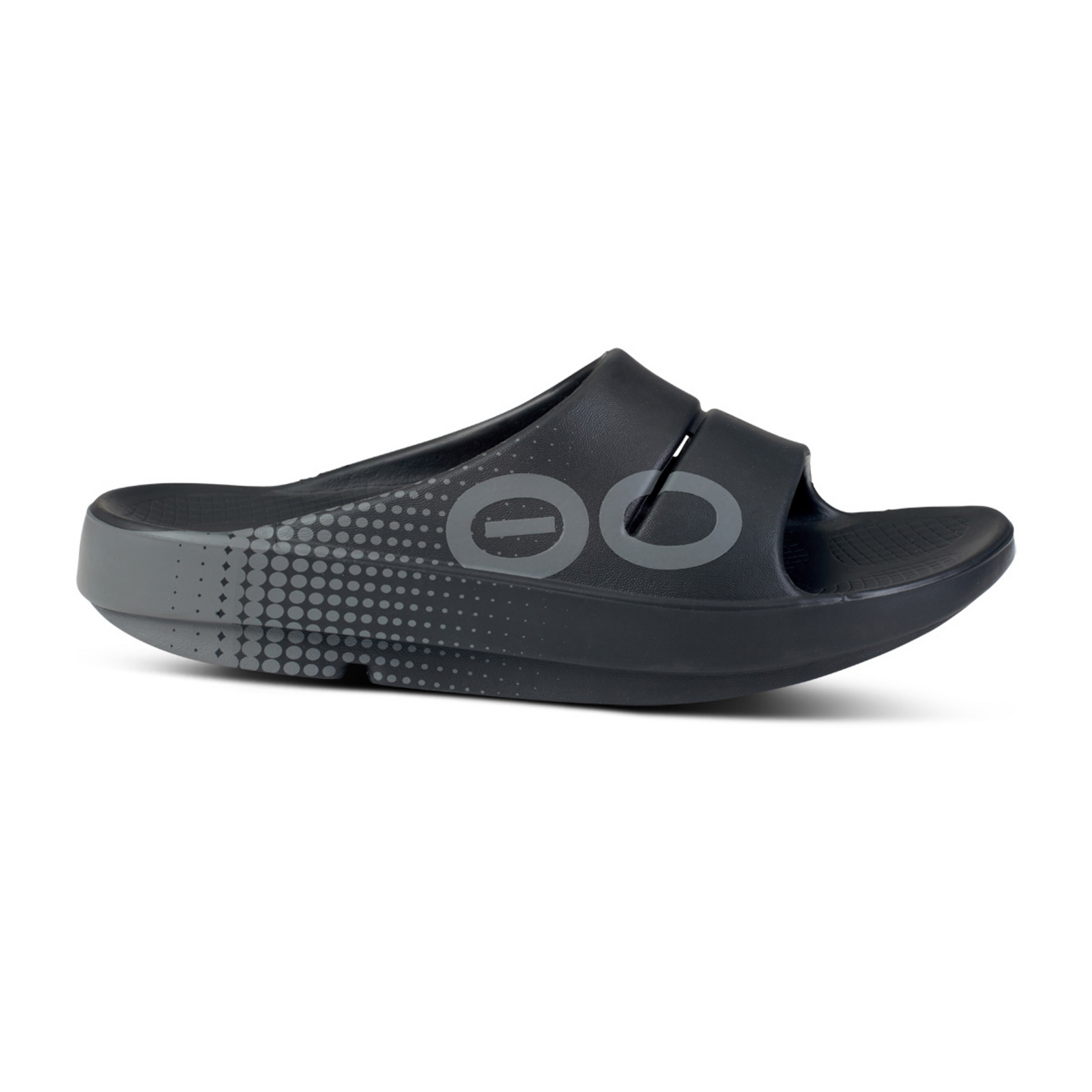 Oofos OOahh Sport in SCHWARZ
