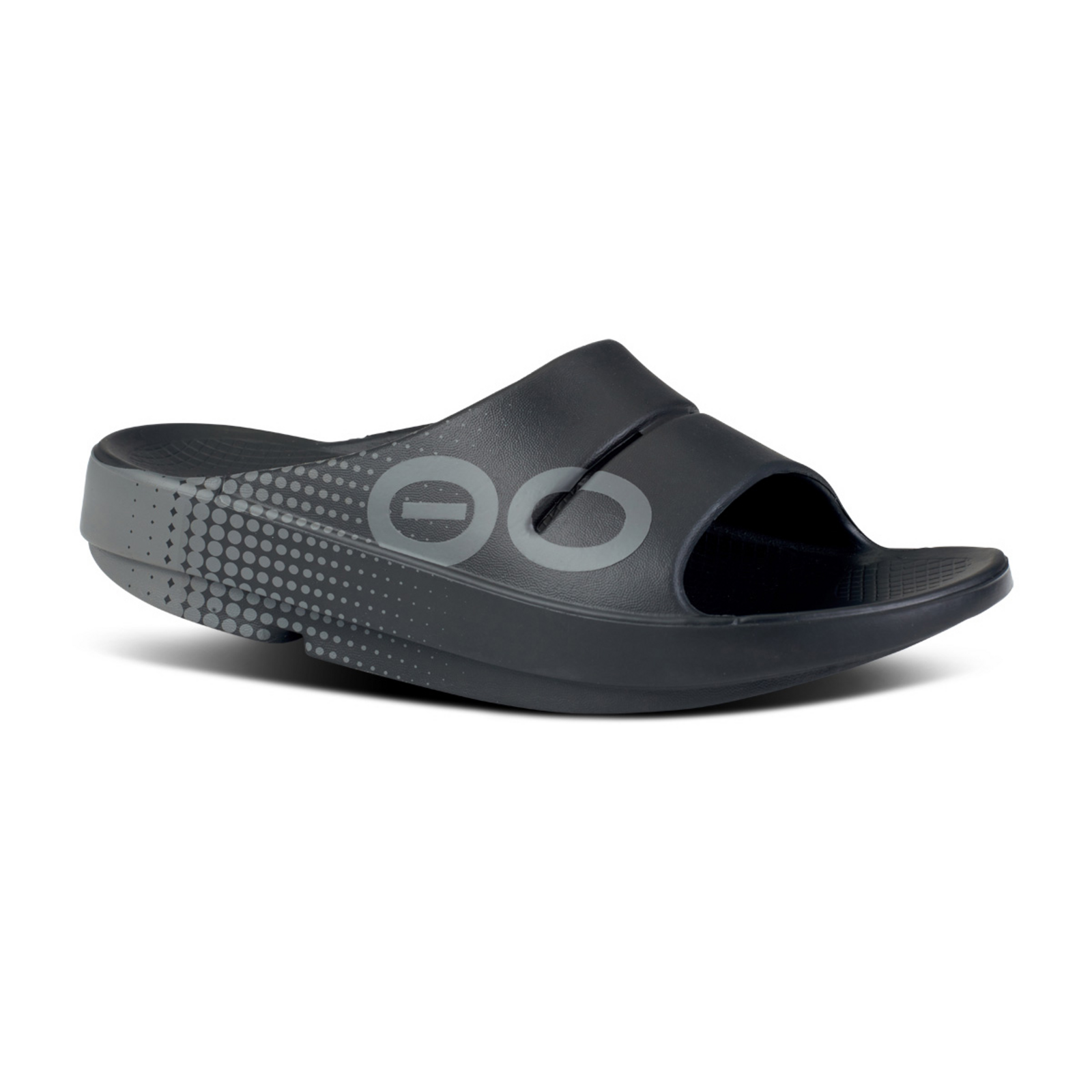 Oofos OOahh Sport in SCHWARZ