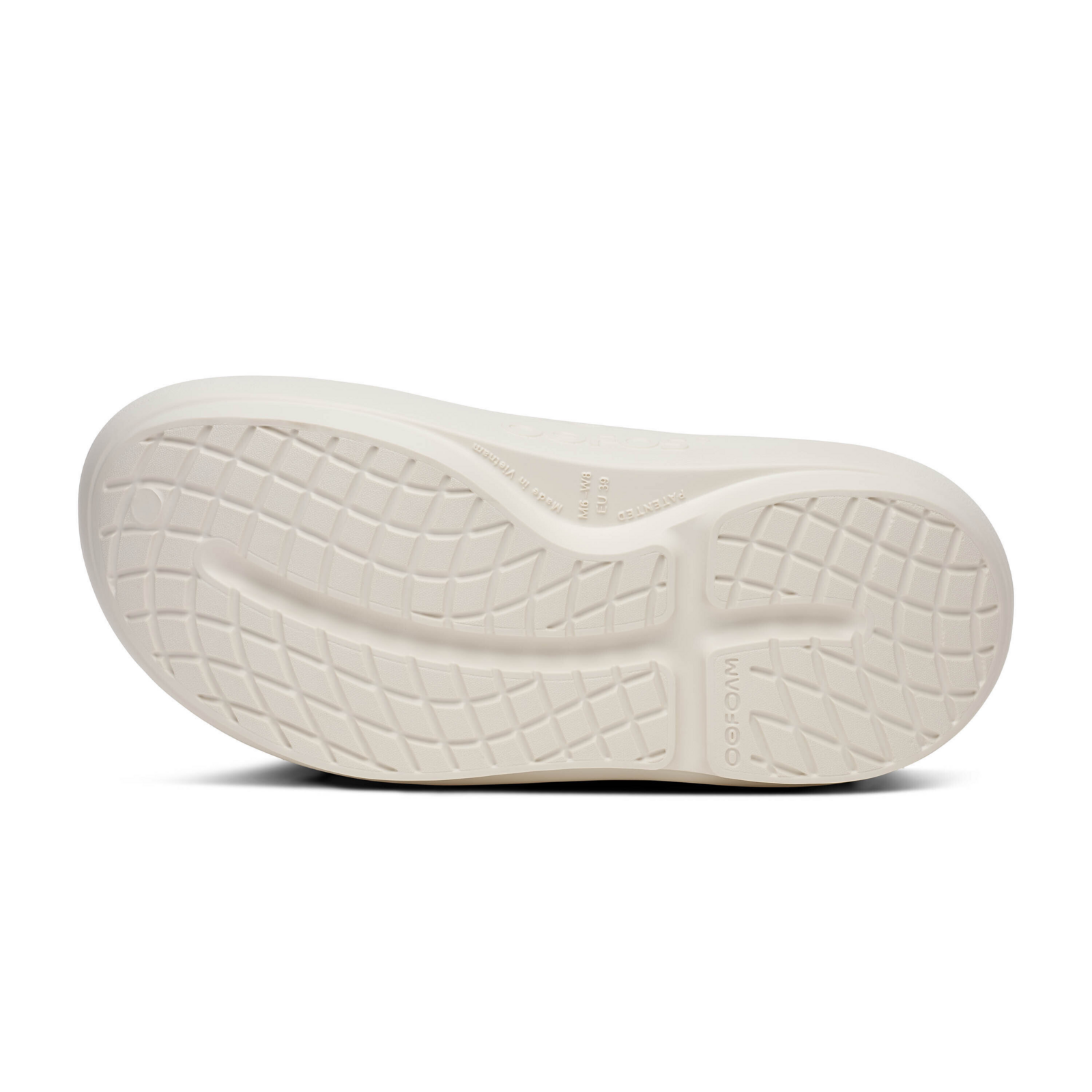Oofos OOcloog+ in WEISS