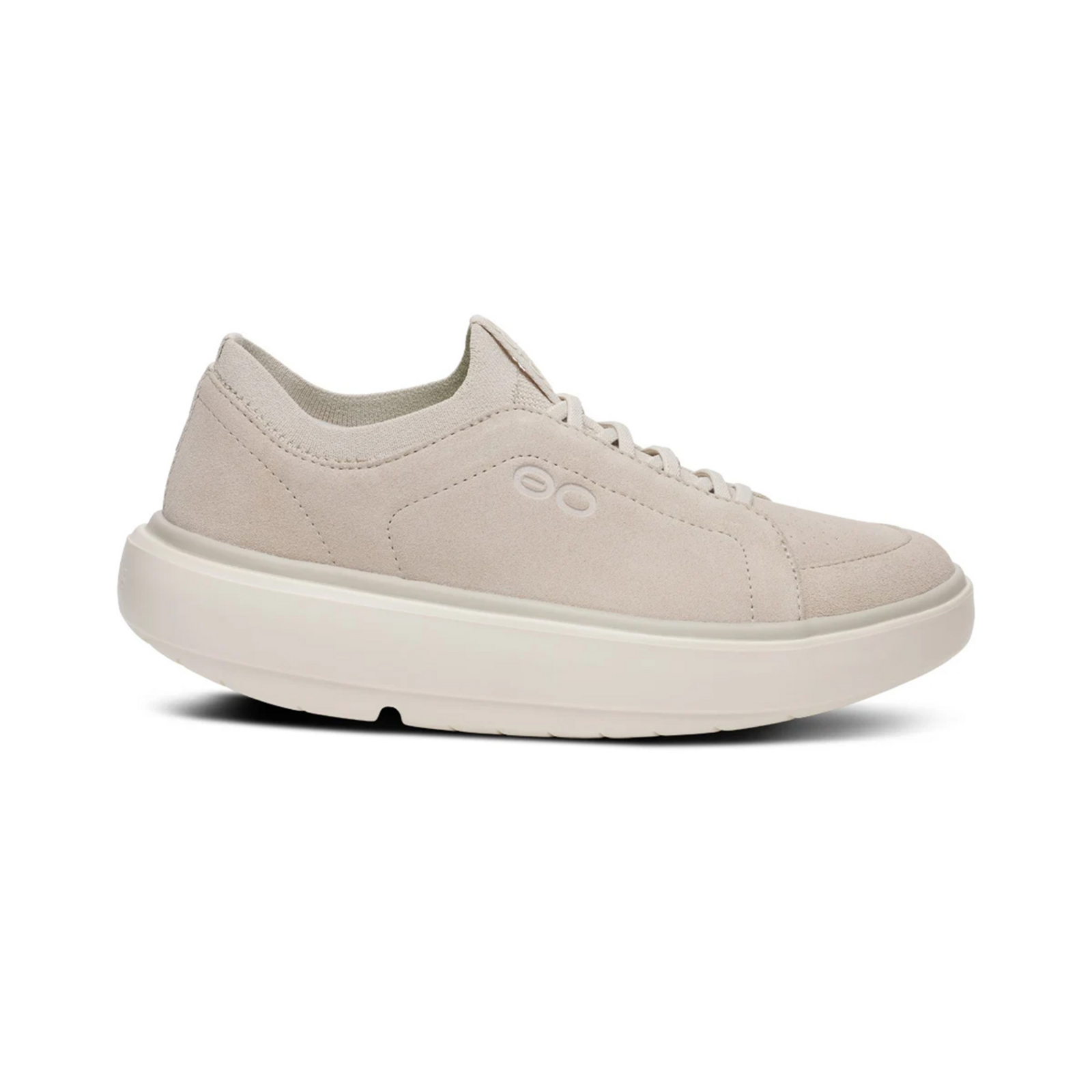 Oofos W Suede OOmg+ Club in BEIGE