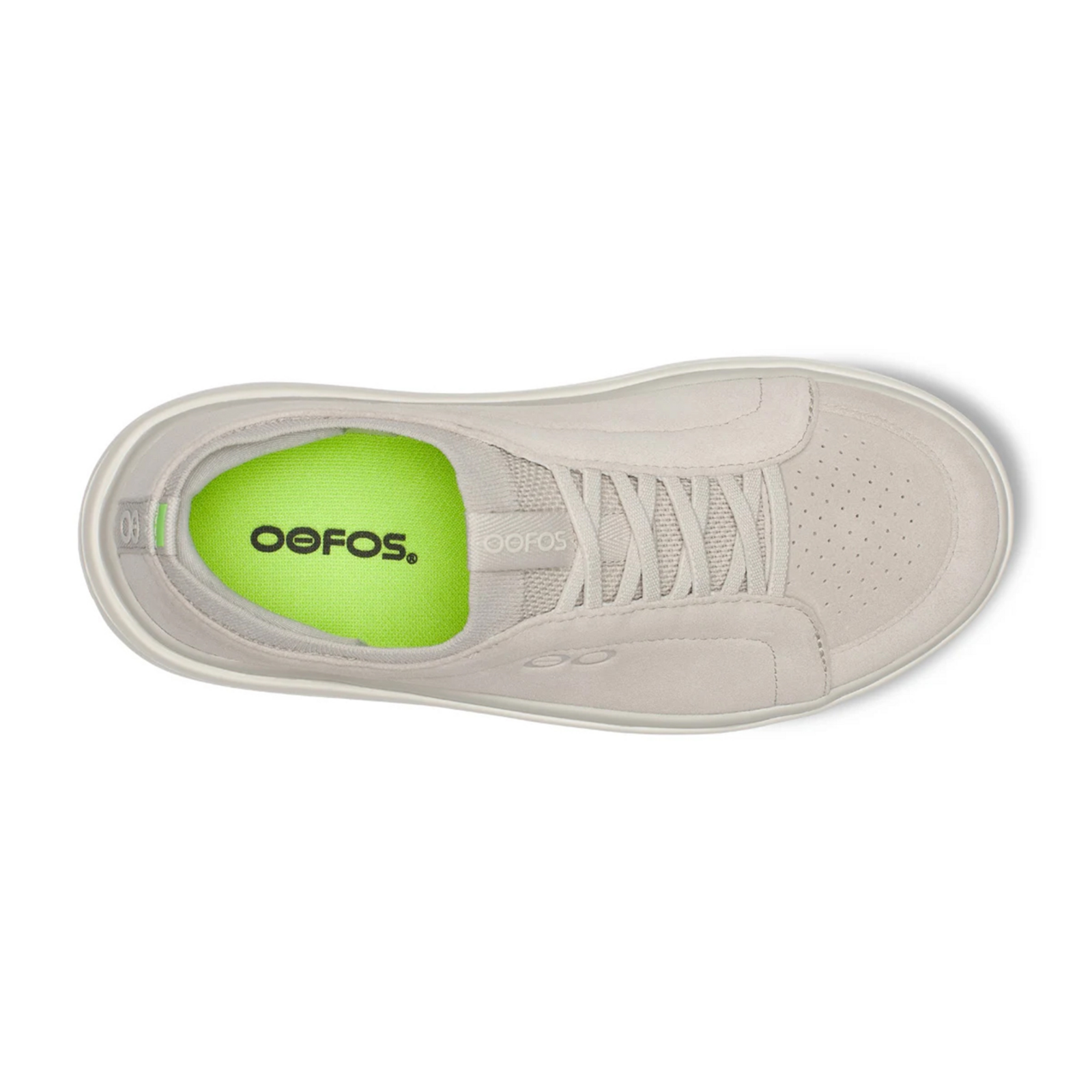 Oofos W Suede OOmg+ Club in BEIGE
